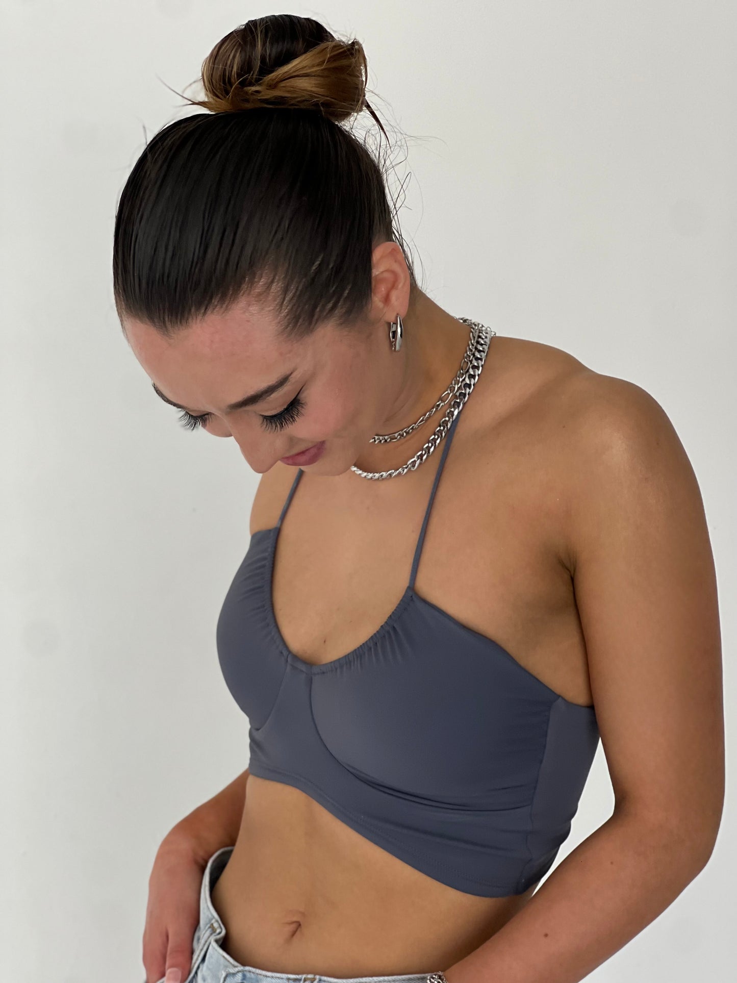 SELENA BRA Steel Blue